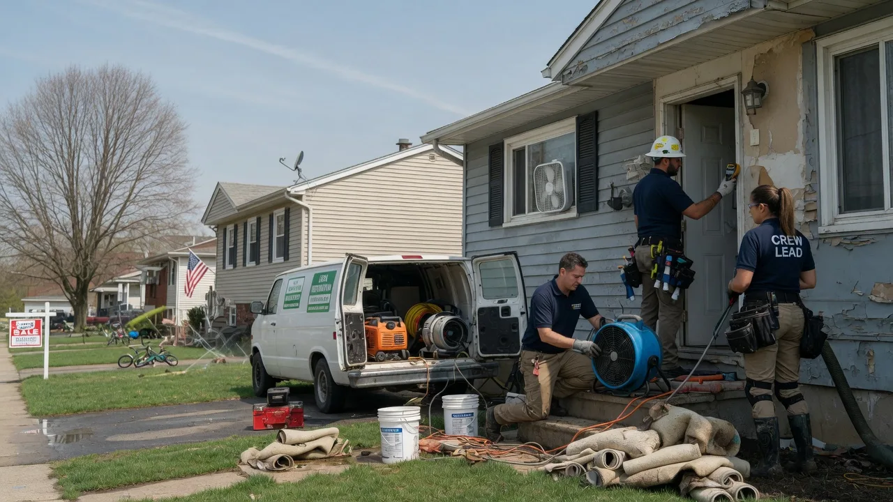 Flood Cleanup in Jackson, WI near me